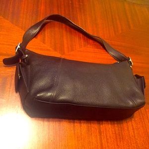 VINTAGE Brighton Women's brownLEATHER Shoulder Bag